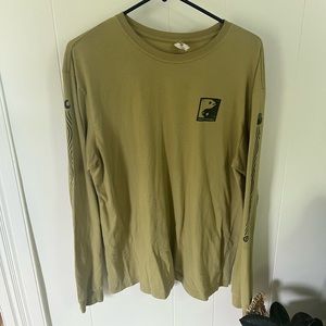 Fayettechill long sleeve T shirt with sleeve designs